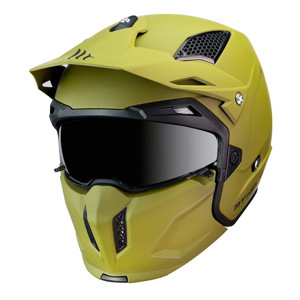MT Helmets MT Streetfighter SV Solid - Matt Green